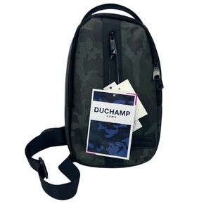 Duchamp London Camo Sling Bag New